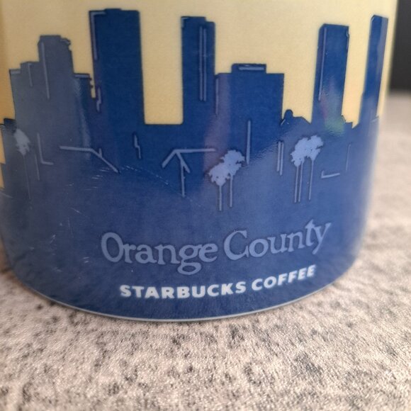 Starbucks Orange County Coffee Mug Global Icon Collector Series 16 oz - Picture 10 of 13